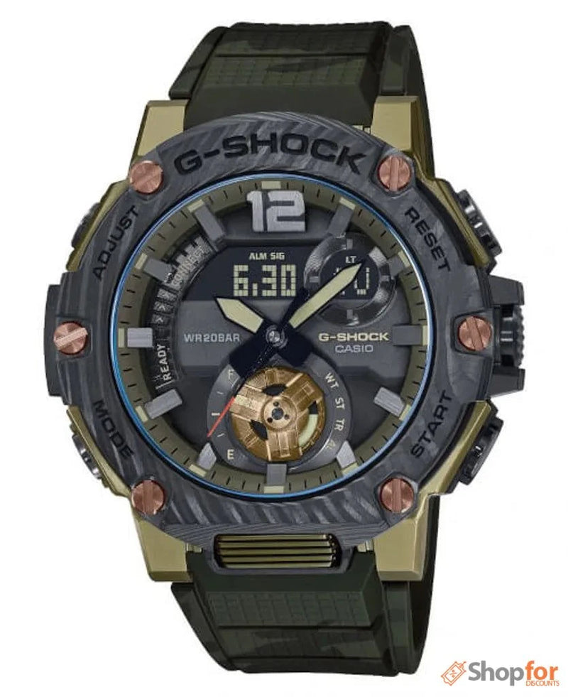 Army Carbon Solar Bluetooth Watch