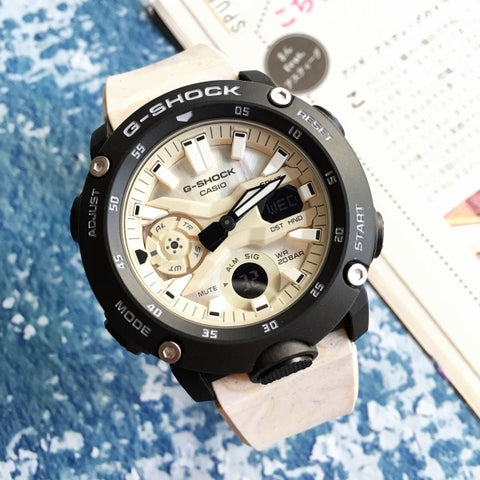 SFD- ED1000-1ADR  Marble  Case And Dial Analog-Digital Mens Watch
