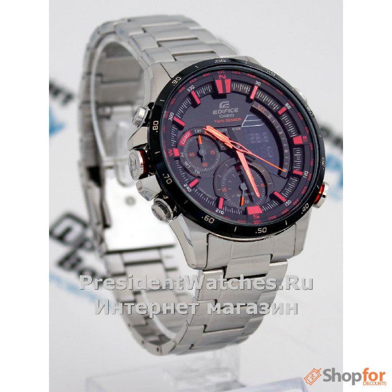 Bluetooth Smartphone Chronograph Black Dial Men's Watch