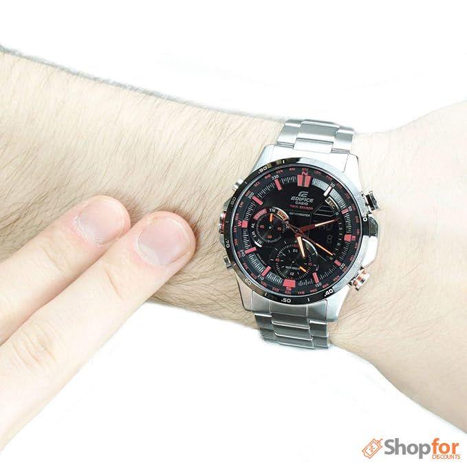 Bluetooth Smartphone Chronograph Black Dial Men's Watch