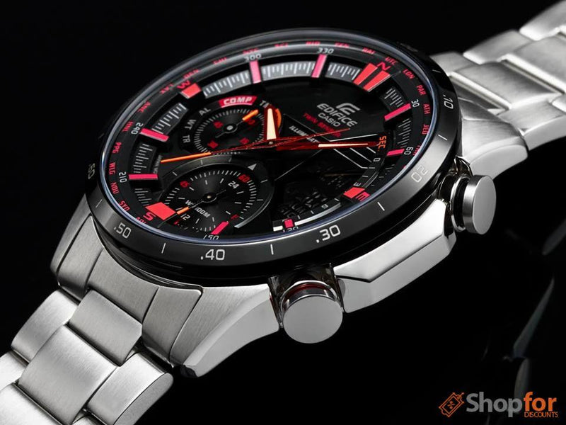 Bluetooth Smartphone Chronograph Black Dial Men's Watch