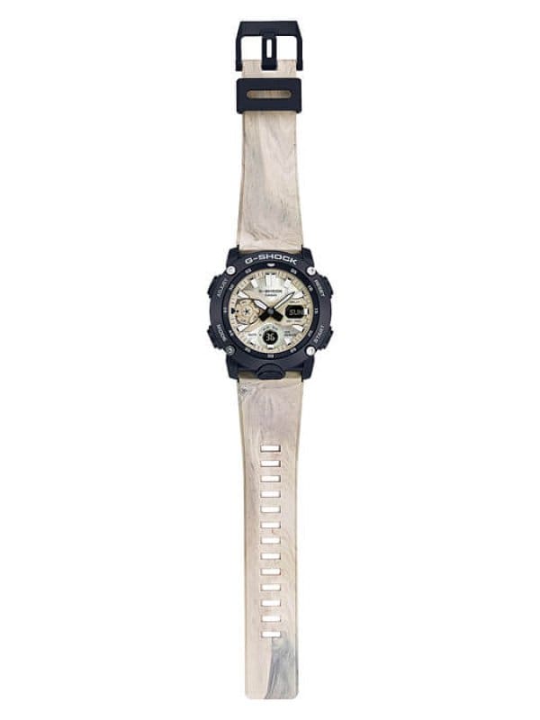 SFD- ED1000-1ADR  Marble  Case And Dial Analog-Digital Mens Watch